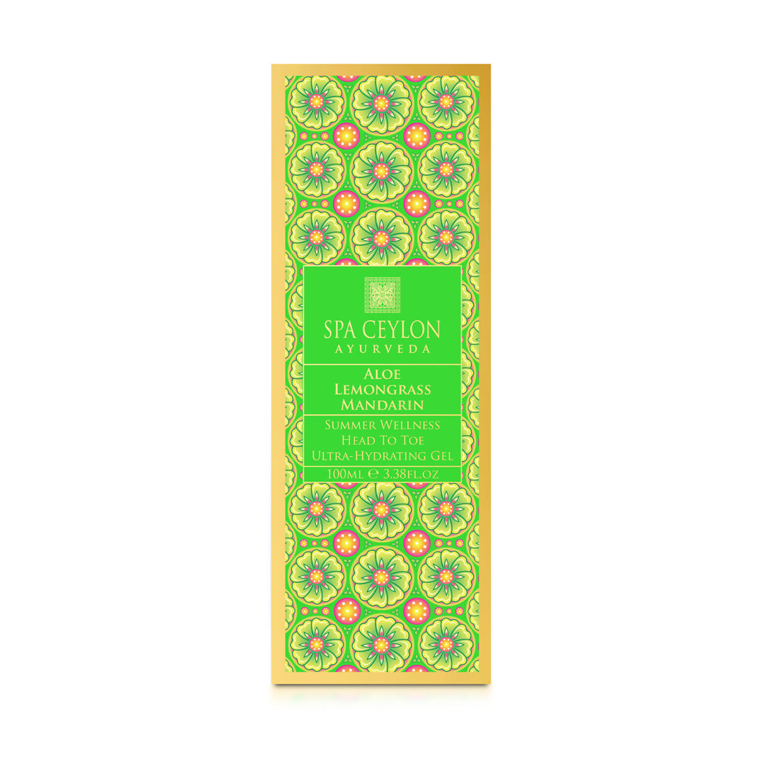 Aloe Lemongrass Mandarin - Summer Wellness Head To Toe Ultra-Hydrating Gel(100ml)