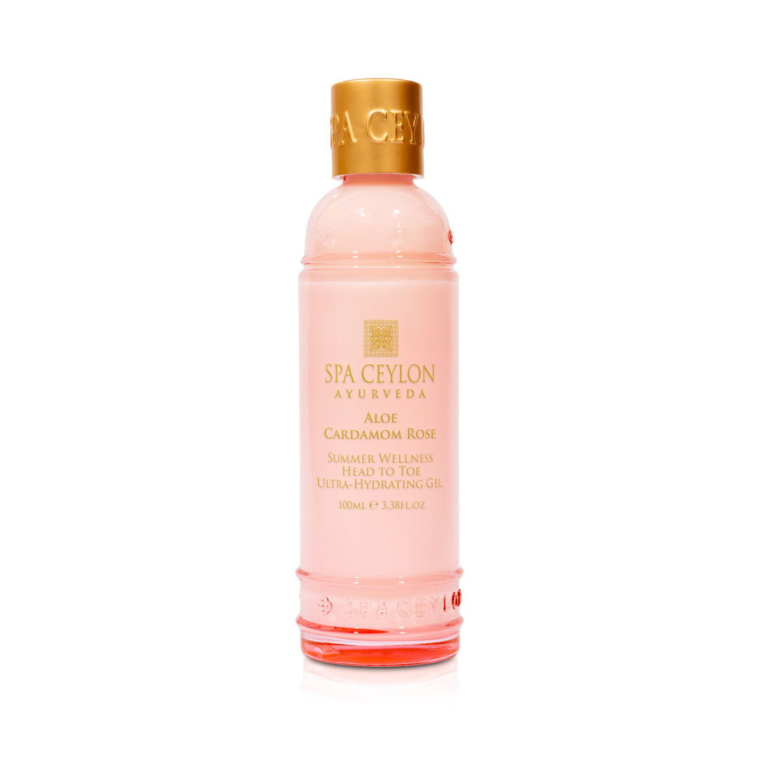 Aloe Cardamom Rose - Summer Wellness Head To Toe Ultra-Hydrating Gel 100ml