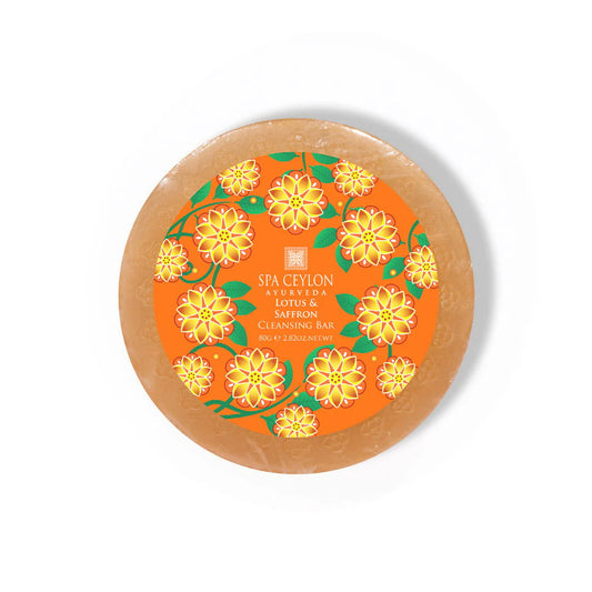 Lotus & Saffron - Cleansing Bar 80g