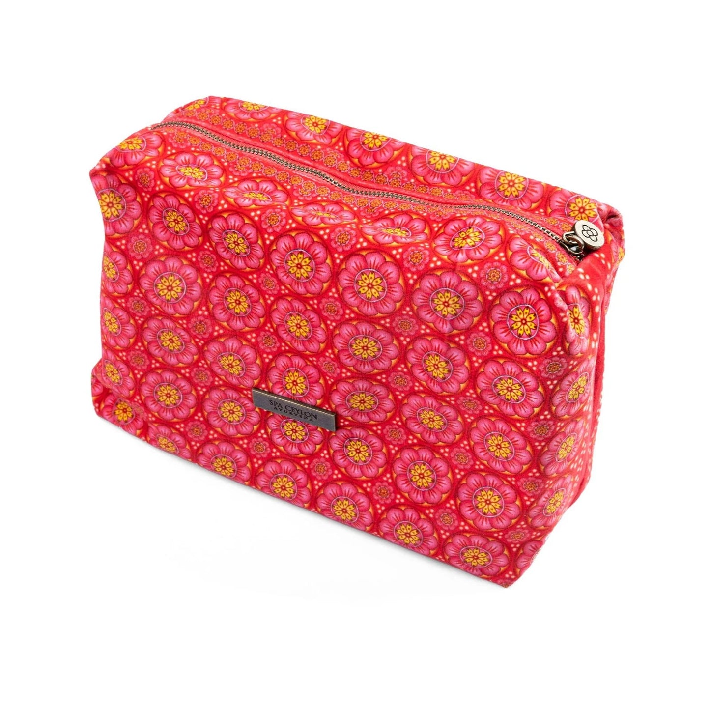 Cardamom Rose Velvet Wellness Bag 21cm x15cm x8cm