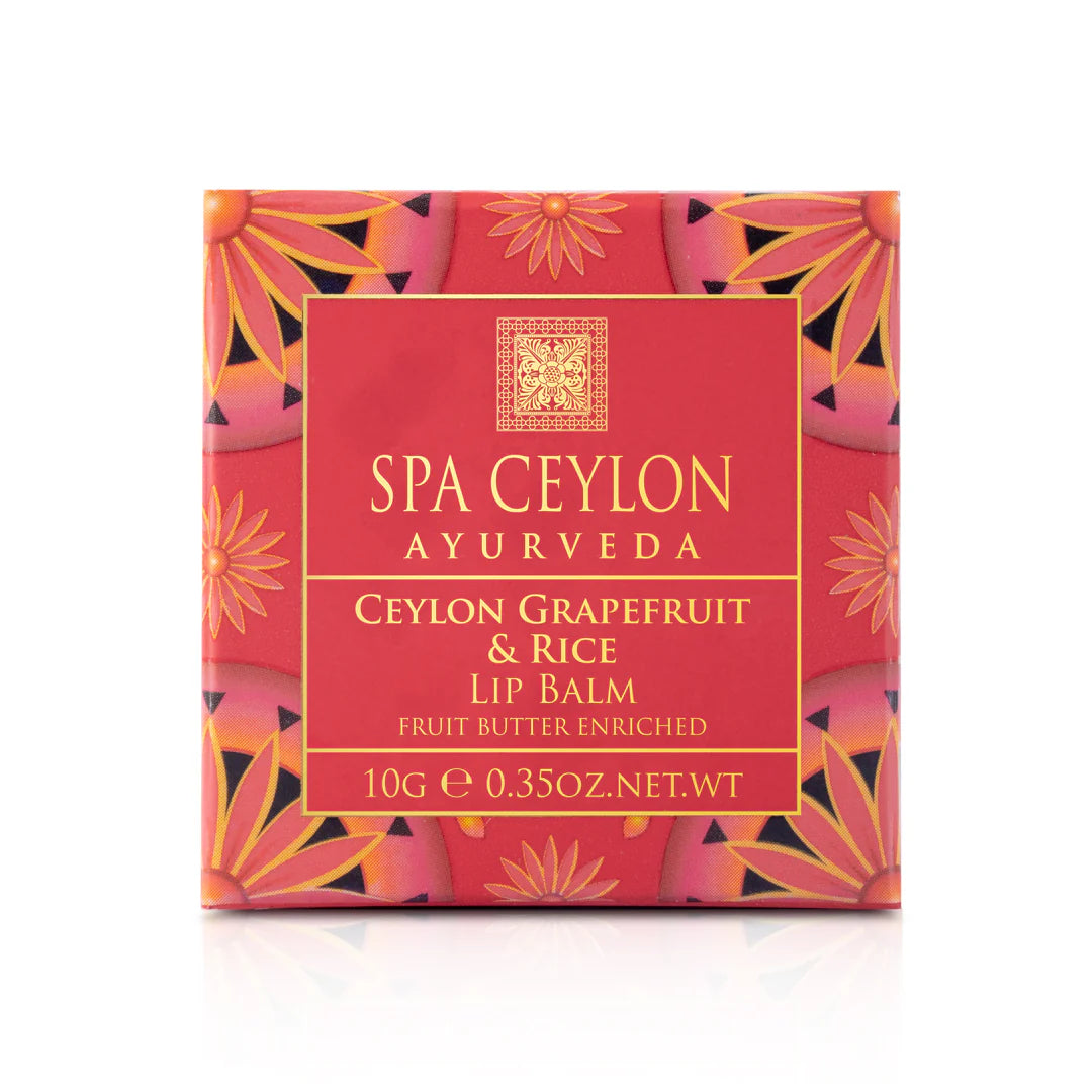 Ceylon Grapefruit & Rice - Fruit Butter Enriched - Lip Balm - 10g