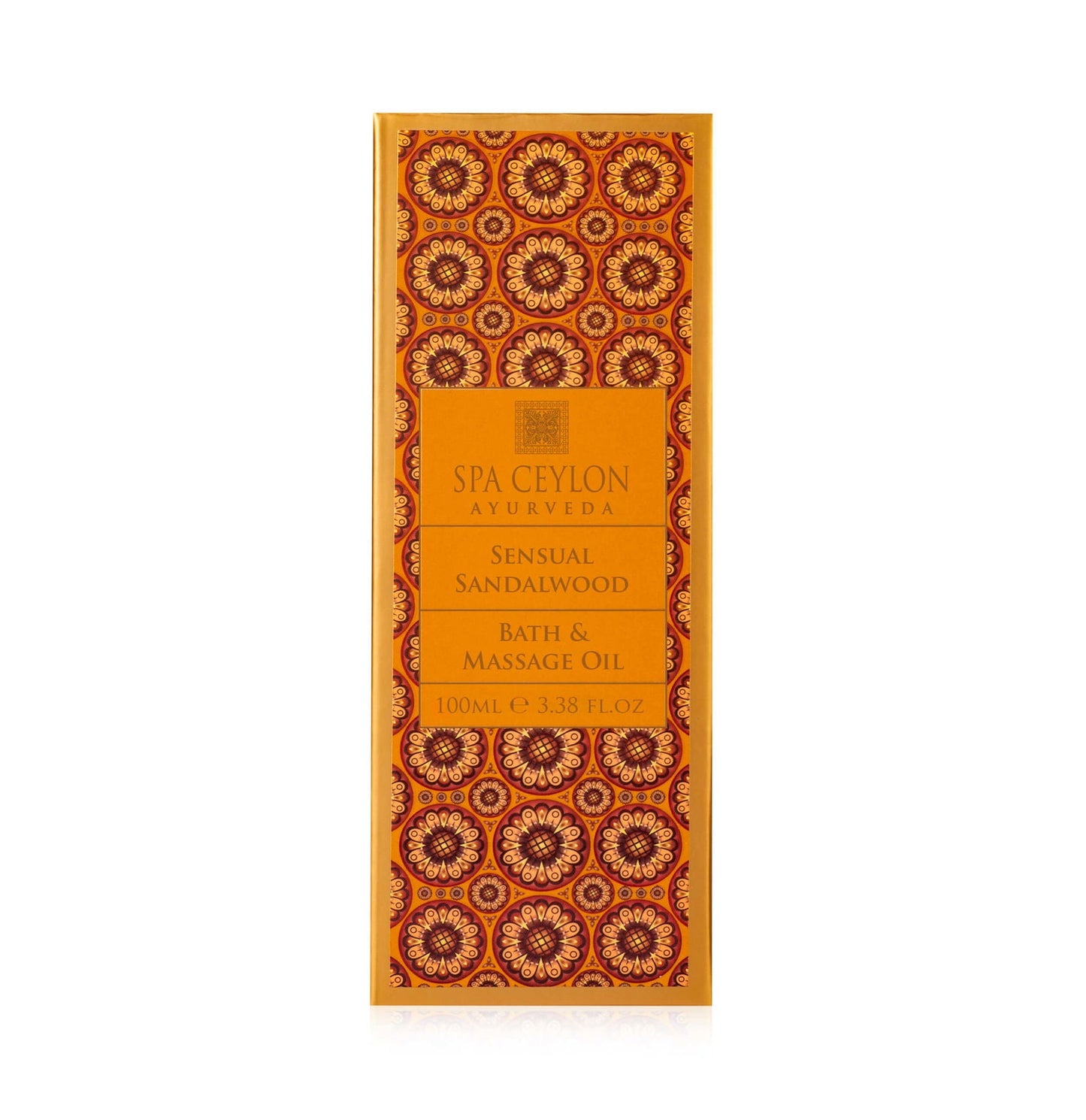 Sensual Sandalwood - Bath & Massage Oil 100ml - Spa Ceylon Sri Lanka