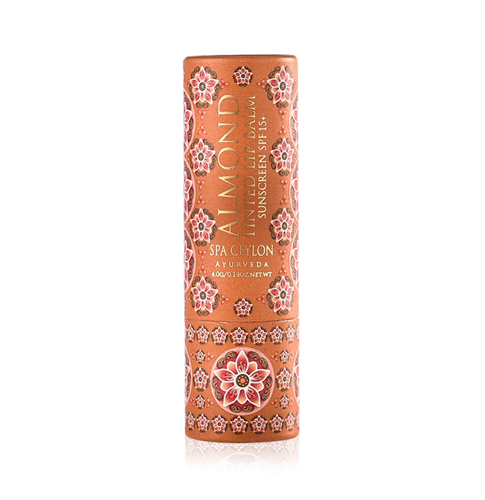 Almond Tinted Lip Balm - Tamarind SPF 15+-5151