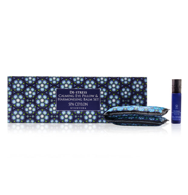 DE-STRESS -Calming Eye Pillow & Harmonisng Balm Set-0