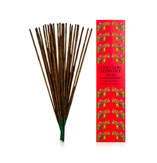 CEYLON SPICED SANDALWOOD - Aromaveda Incense Sticks-0