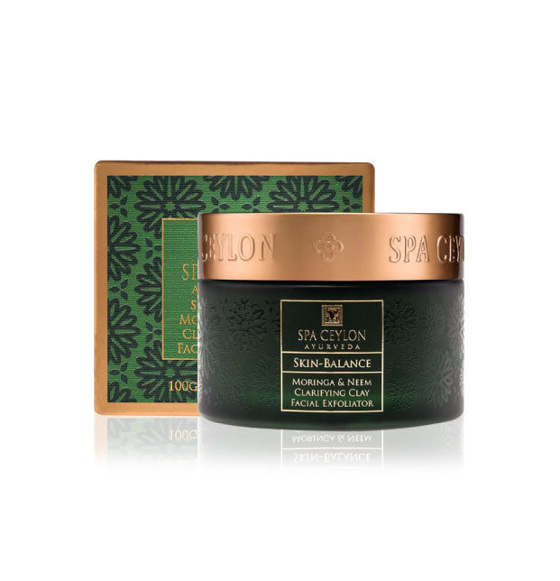 SKIN BALANCE - Moringa & Neem - Clarifying Clay Facial Exfoliator 100g-3756