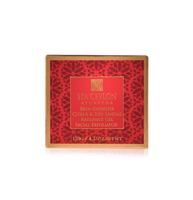 SKIN ENERGISE - Citrus & Red Sandal - Radiance Gel Facial Exfoliator 120g-3759