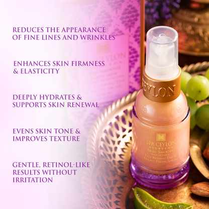 Skin Smooth Bakuchiol - Retinol Alternative Age Refining Day & Night Facial Serum - 30ml