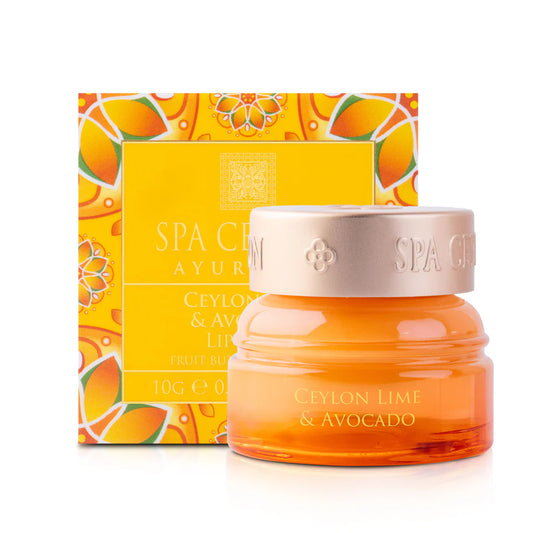 Ceylon Lime & Avocado Lip Balm - Fruit Butter Enriched 10g