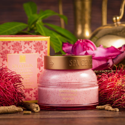 Lotus & Rambutan - Active Cell Extract + Vitamin B Plus Gentle Face Exfoliating Masque 100g