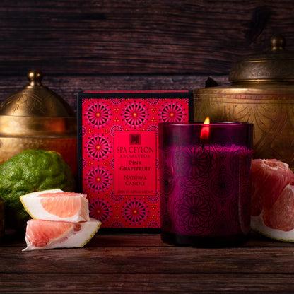 Pink Grapefruit - Natural Candle - 200g