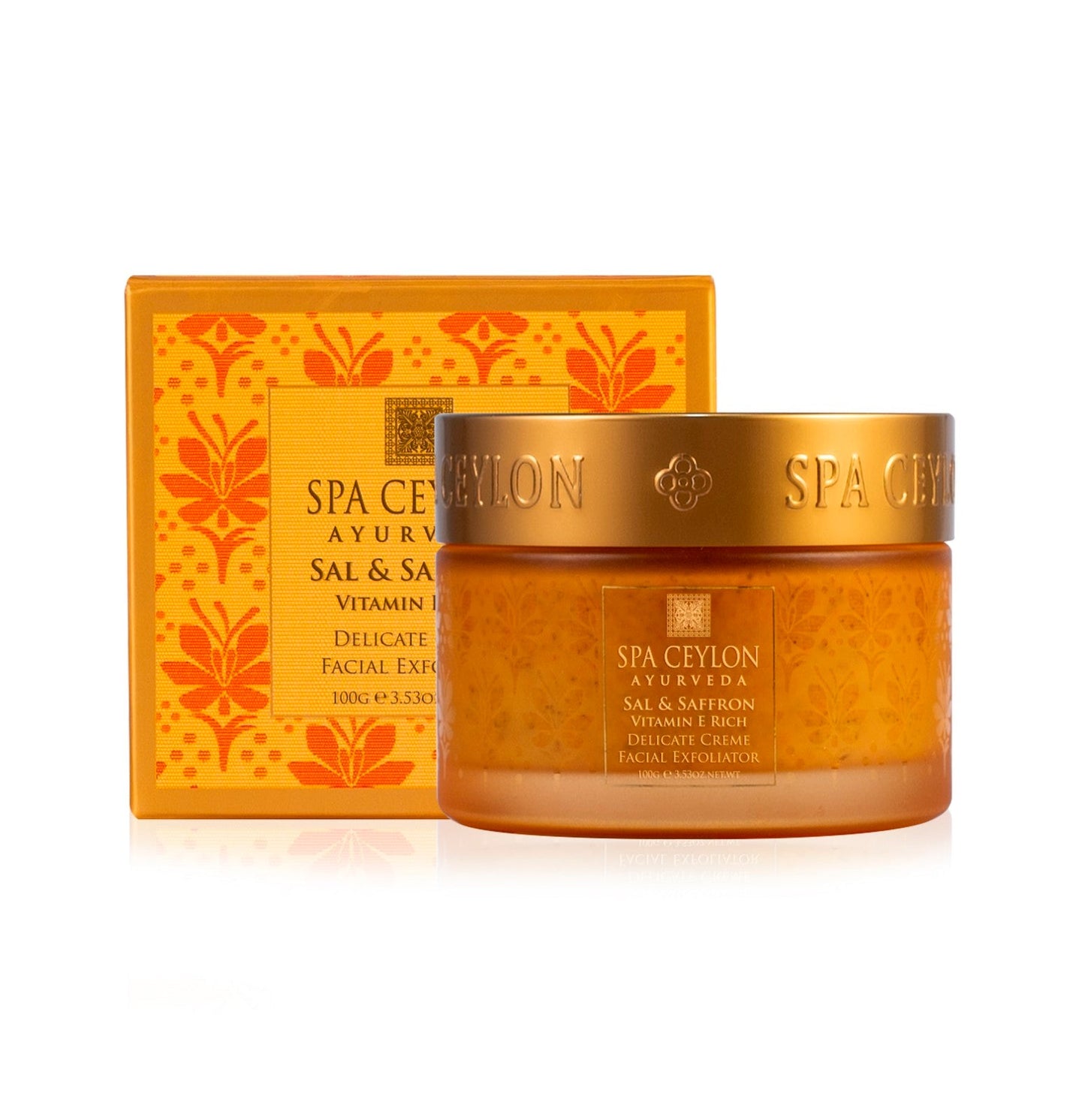 Sal & Saffron - Vitamin E Rich - Delicate Creme Facial Exfoliator - 100g