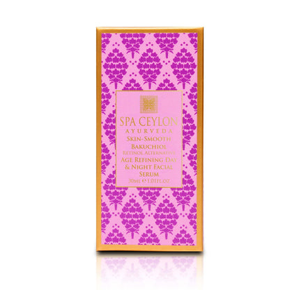 Skin Smooth Bakuchiol - Retinol Alternative Age Refining Day & Night Facial Serum - 30ml - Spa Ceylon Sri Lanka