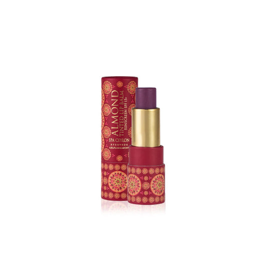 Almond Tinted Lip Balm - Damson SPF 15+-4696