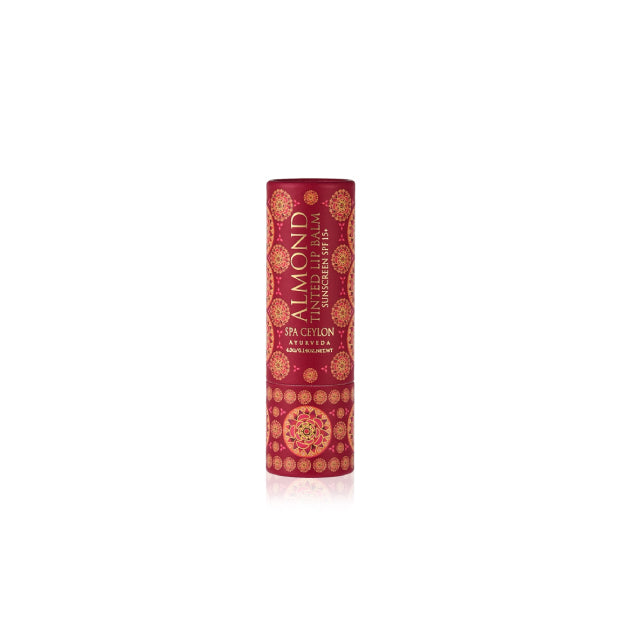 Almond Tinted Lip Balm - Damson SPF 15+-4695