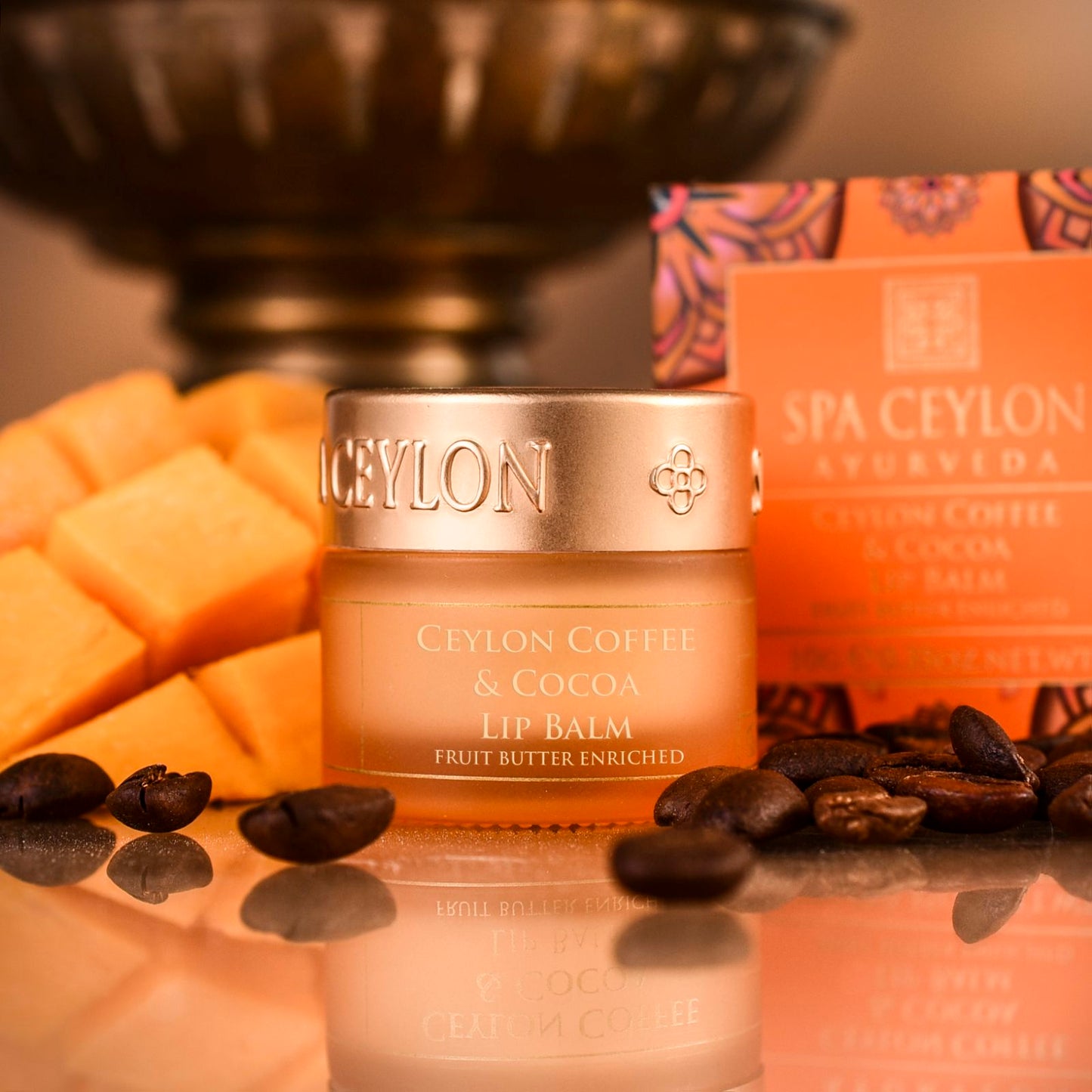 Ceylon Coffee & Cocoa Lip Balm - 10g