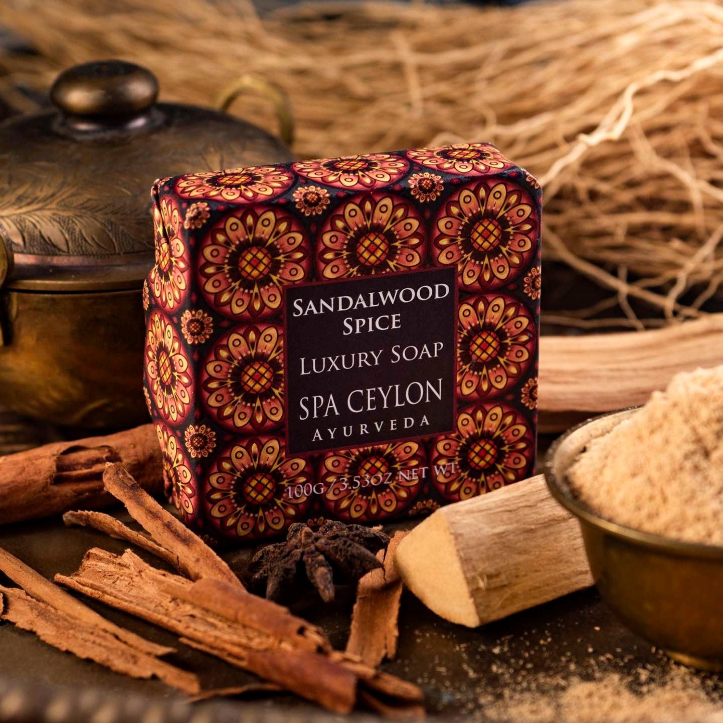 Sandalwood Spice - Luxury Soap 100g