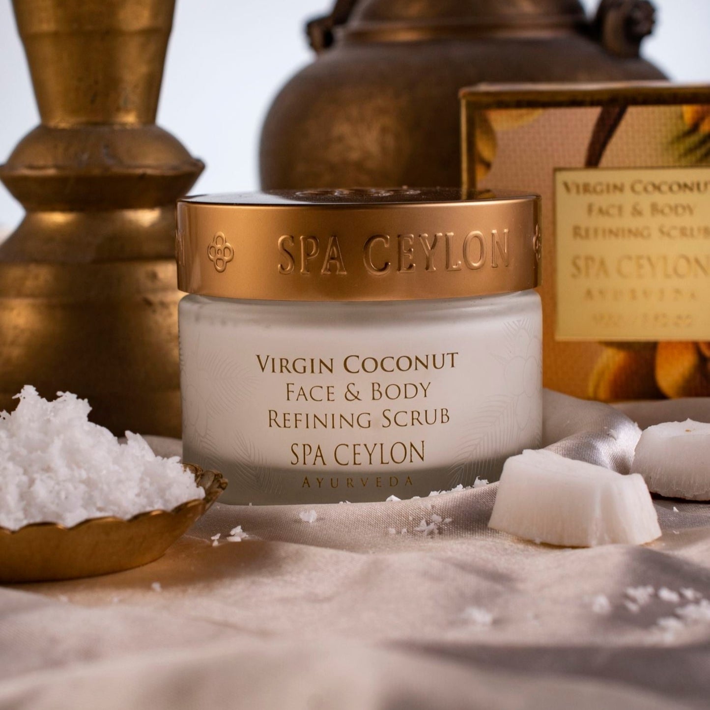 Virgin Coconut - Face & Body Refining Scrub 100g